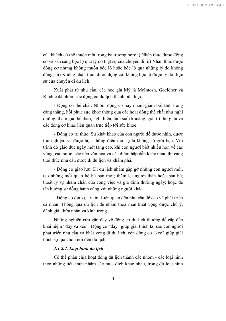 Giáo trình Kinh tế du lịch Phần 1 - 2 Trang 20