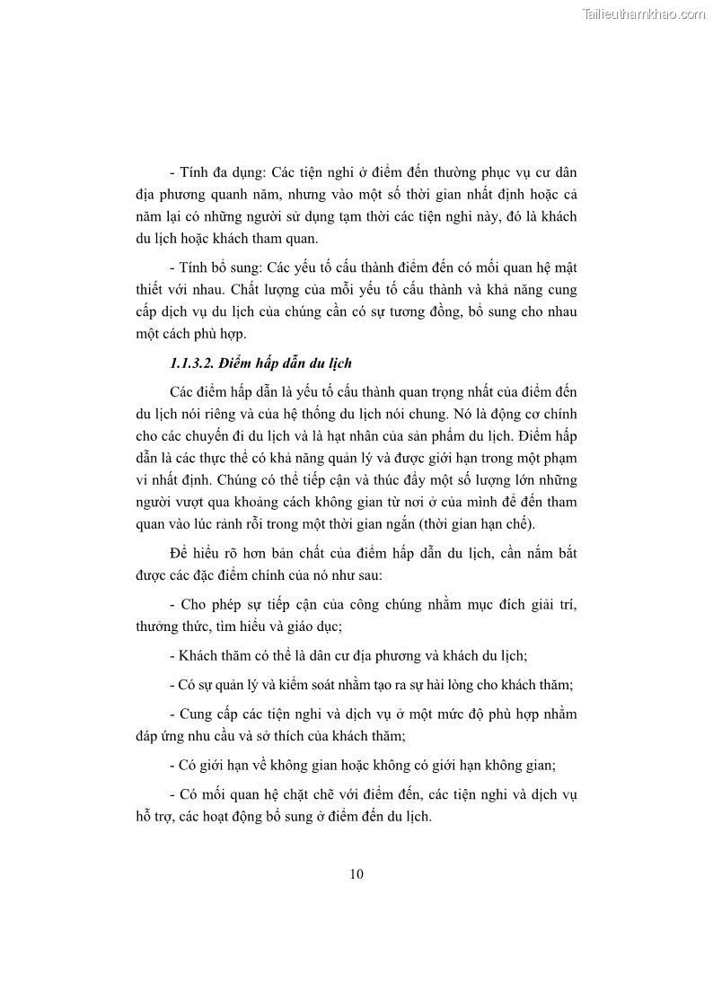 Giáo trình Kinh tế du lịch Phần 1 - 3 Trang 26