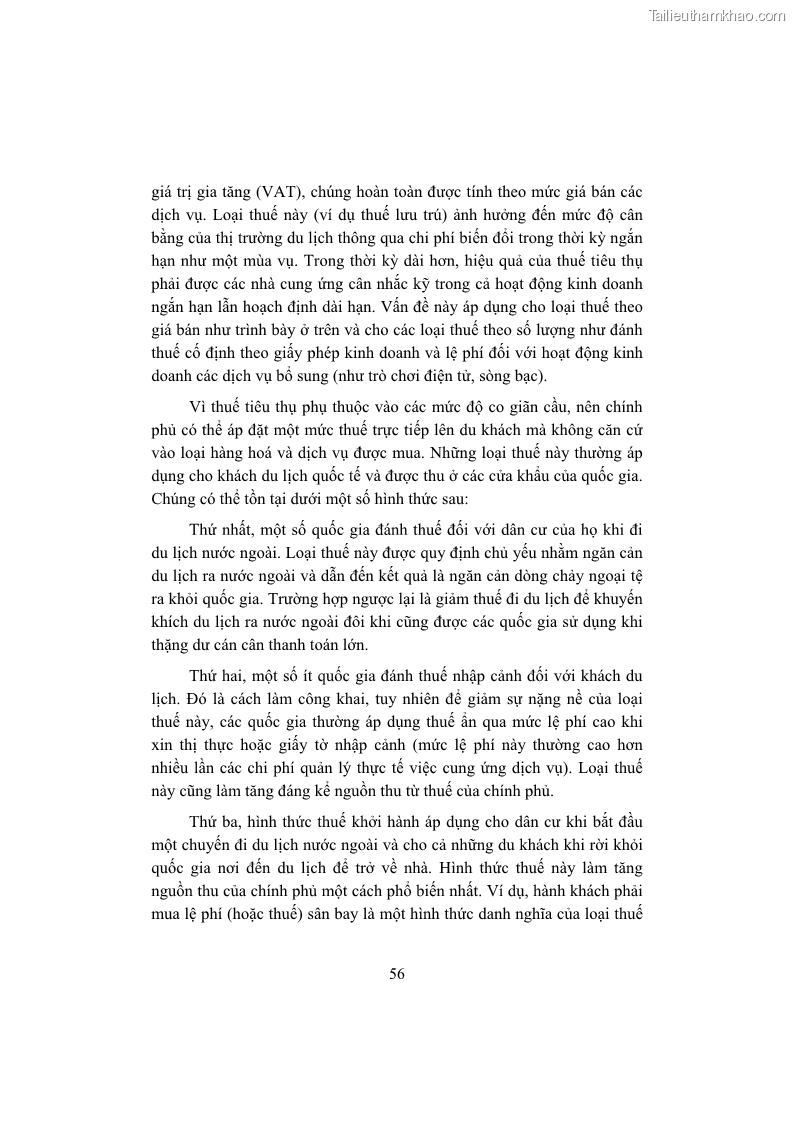 Giáo trình Kinh tế du lịch Phần 1 - 6 Trang 72