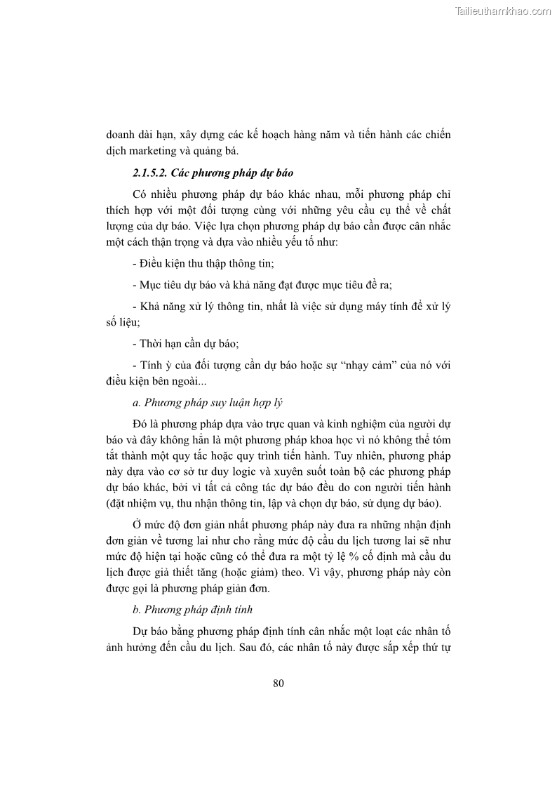 Giáo trình Kinh tế du lịch Phần 1 - 8 Trang 96