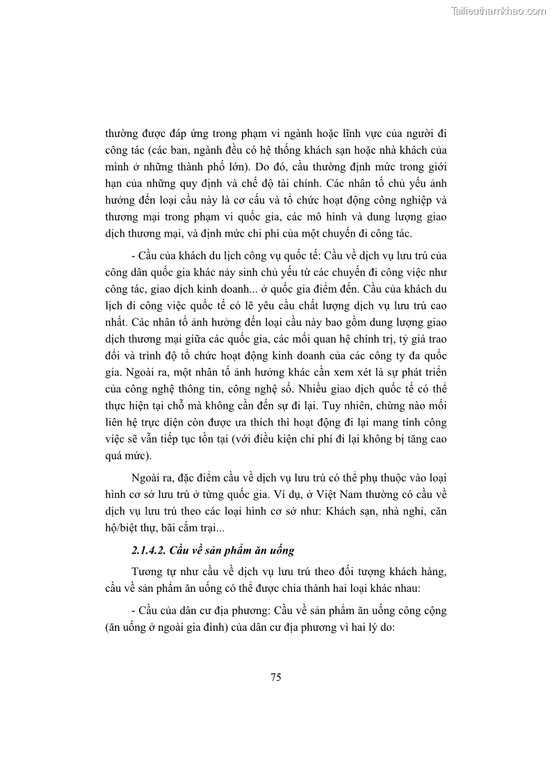 Giáo trình Kinh tế du lịch Phần 1 - 8 Trang 91