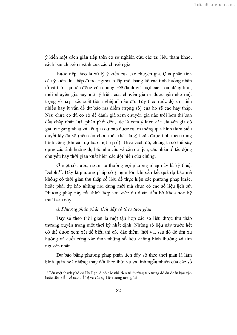 Giáo trình Kinh tế du lịch Phần 1 - 9 Trang 98