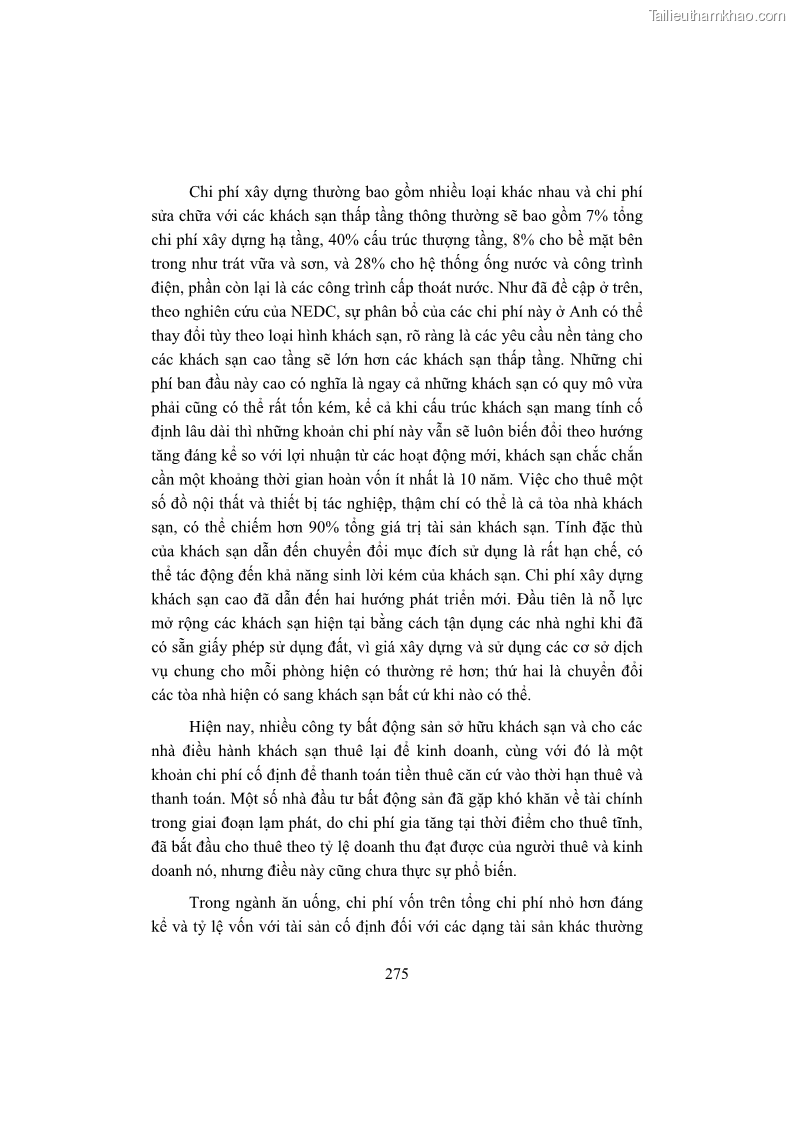 Giáo trình Kinh tế du lịch Phần 2 - 10 Trang 109