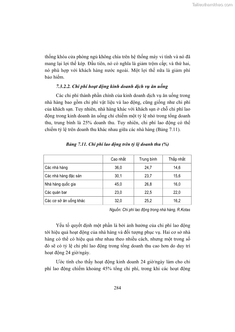 Giáo trình Kinh tế du lịch Phần 2 - 10 Trang 118