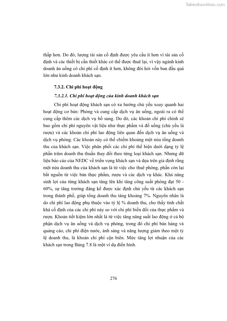 Giáo trình Kinh tế du lịch Phần 2 - 10 Trang 110