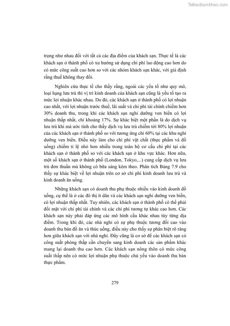 Giáo trình Kinh tế du lịch Phần 2 - 10 Trang 113