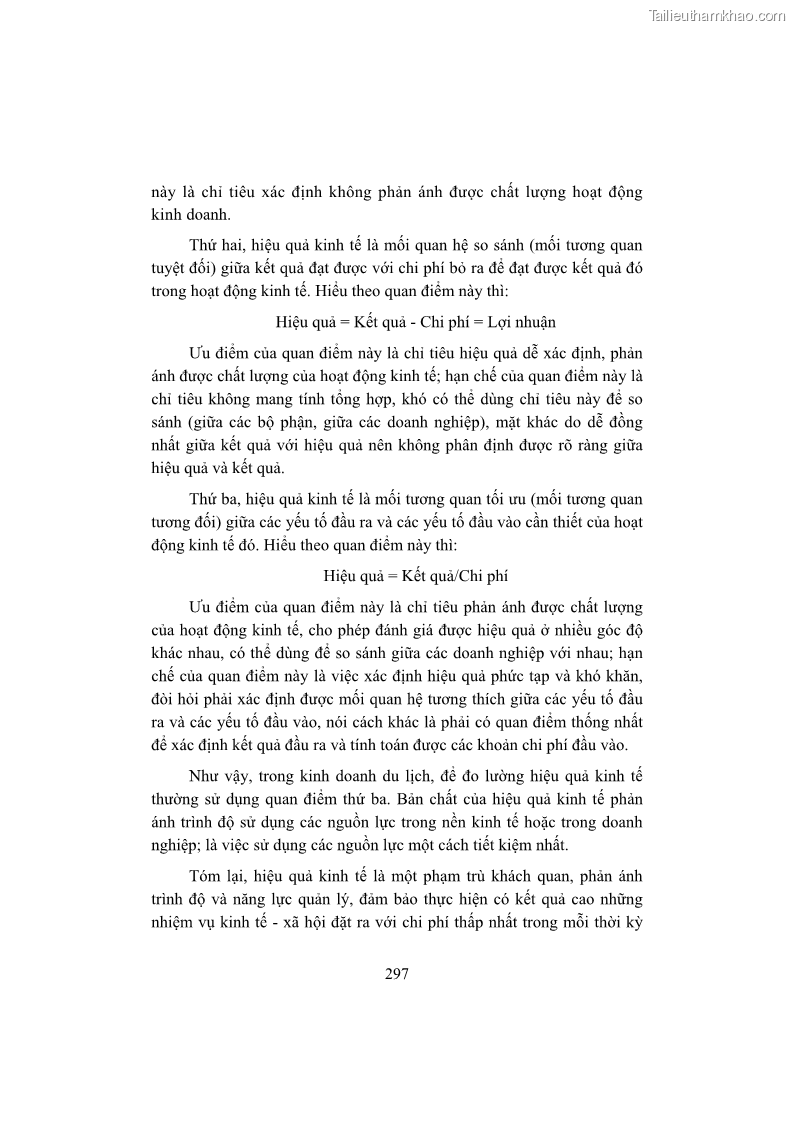 Giáo trình Kinh tế du lịch Phần 2 - 11 Trang 131