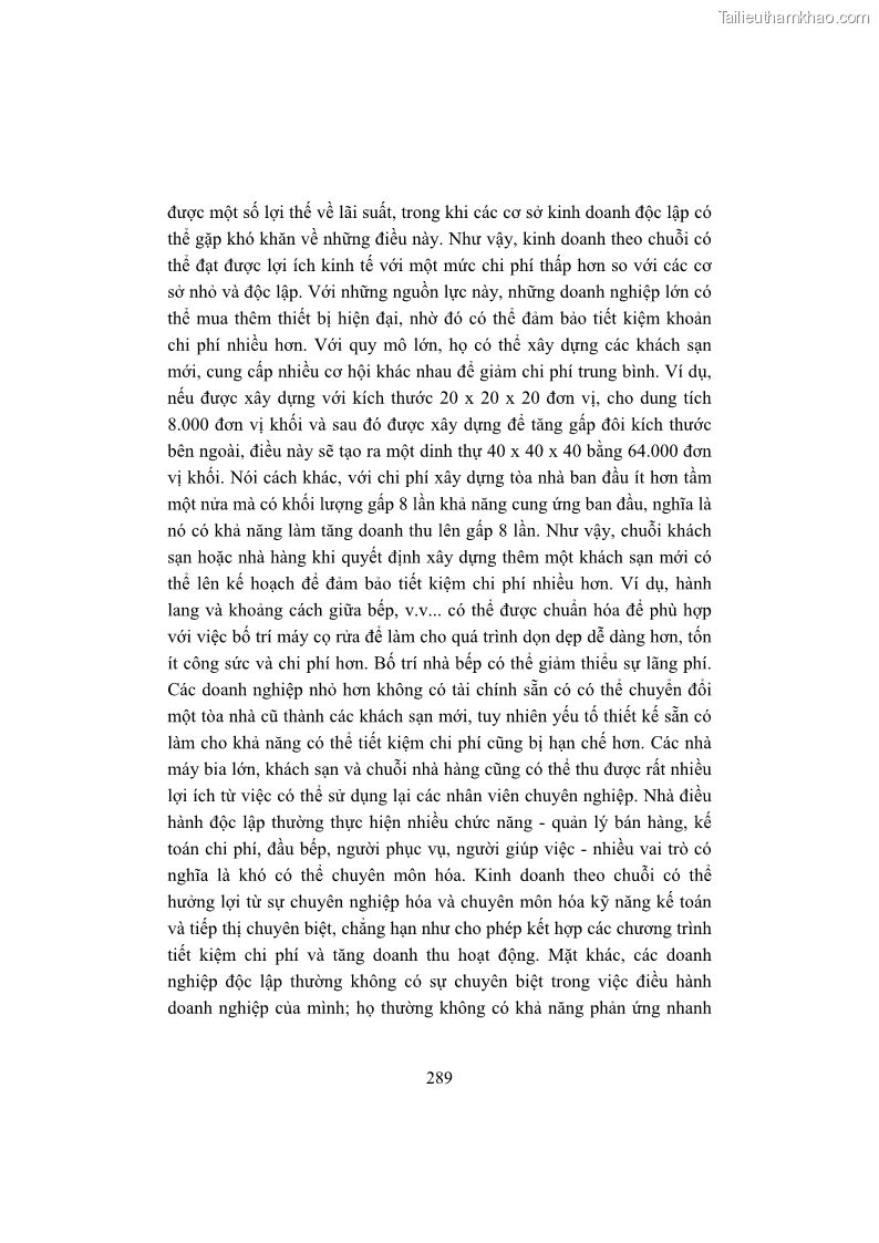 Giáo trình Kinh tế du lịch Phần 2 - 11 Trang 123