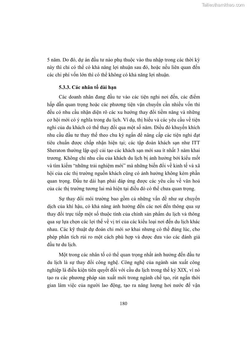 Giáo trình Kinh tế du lịch Phần 2 - 2 Trang 14