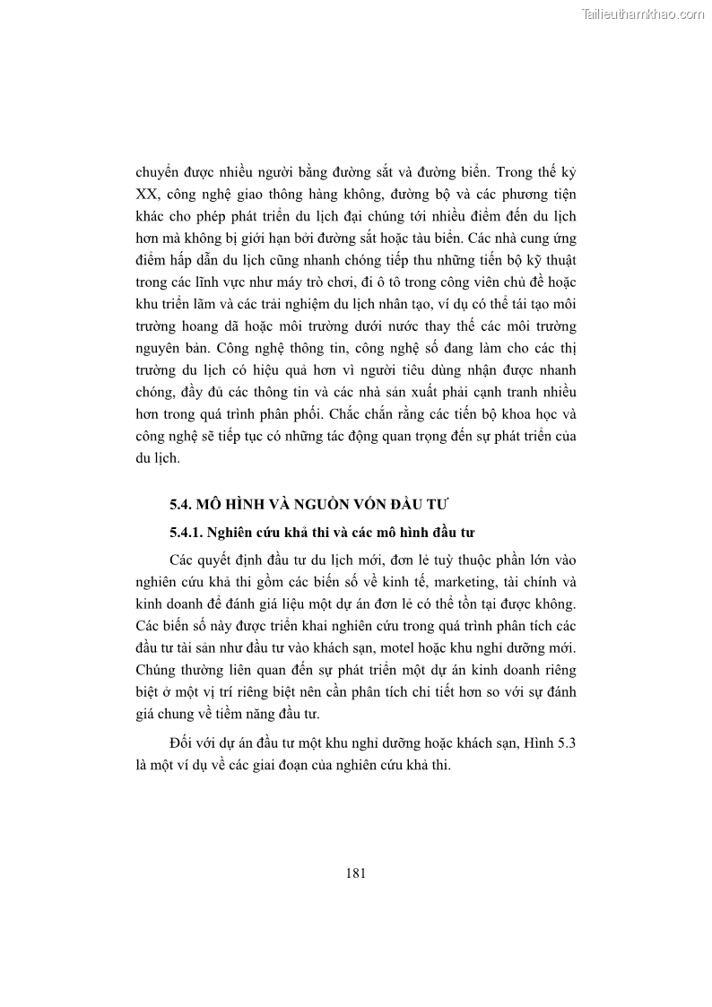 Giáo trình Kinh tế du lịch Phần 2 - 2 Trang 15