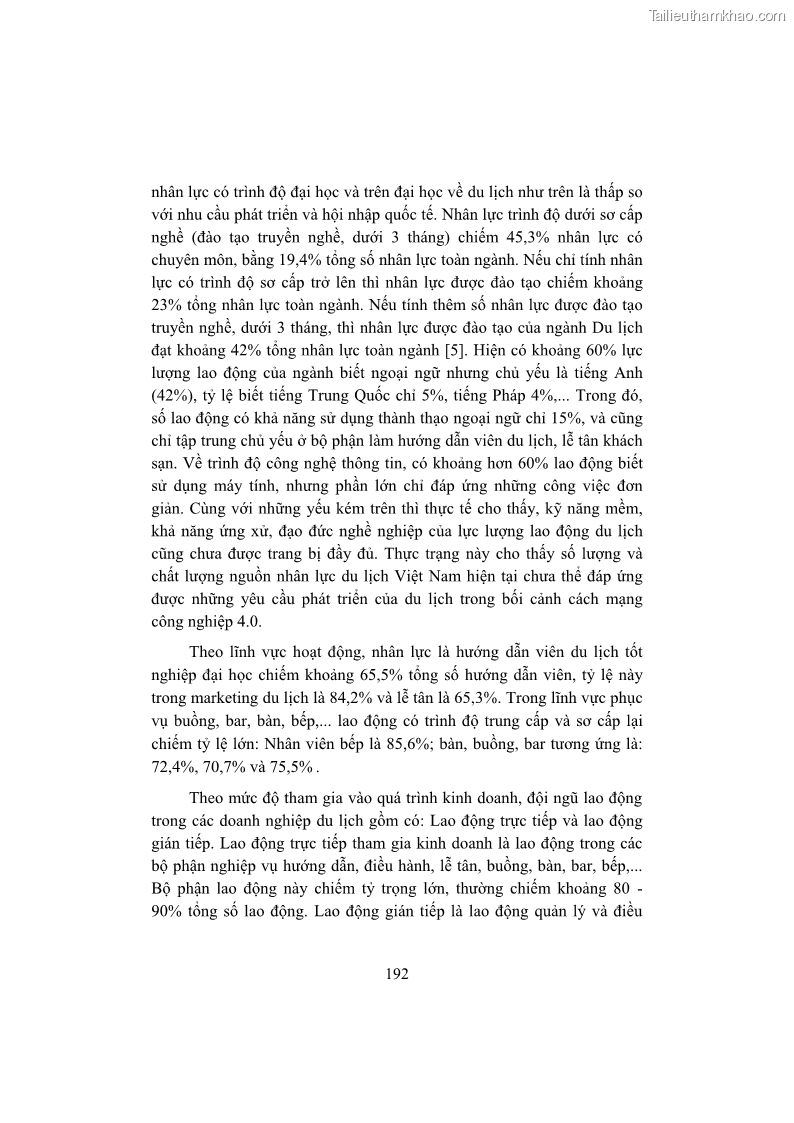 Giáo trình Kinh tế du lịch Phần 2 - 3 Trang 26