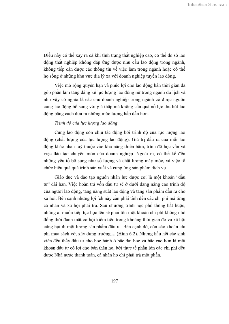 Giáo trình Kinh tế du lịch Phần 2 - 3 Trang 31