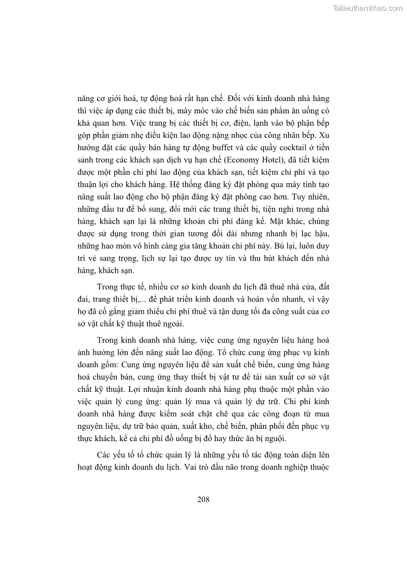 Giáo trình Kinh tế du lịch Phần 2 - 4 Trang 42