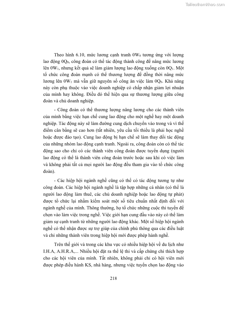 Giáo trình Kinh tế du lịch Phần 2 - 5 Trang 52