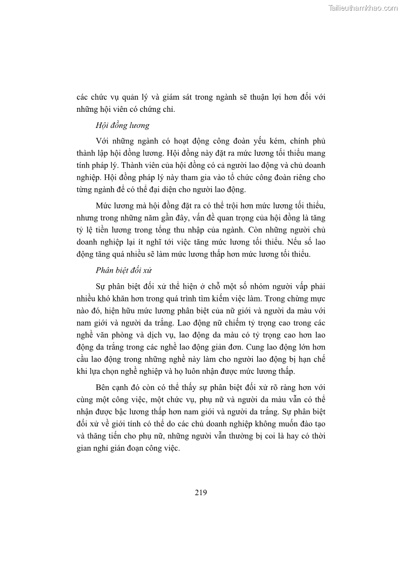 Giáo trình Kinh tế du lịch Phần 2 - 5 Trang 53