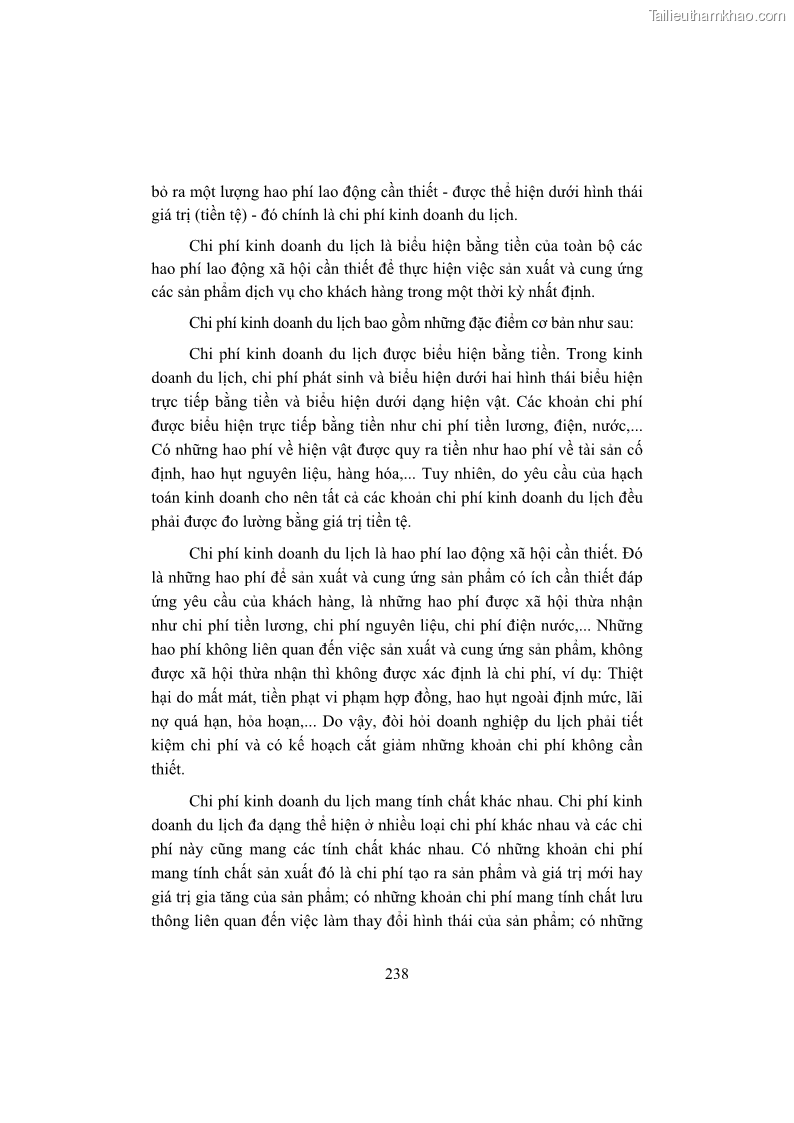 Giáo trình Kinh tế du lịch Phần 2 - 6 Trang 72