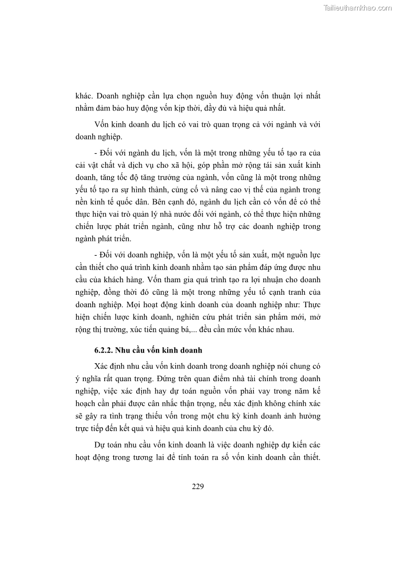 Giáo trình Kinh tế du lịch Phần 2 - 6 Trang 63