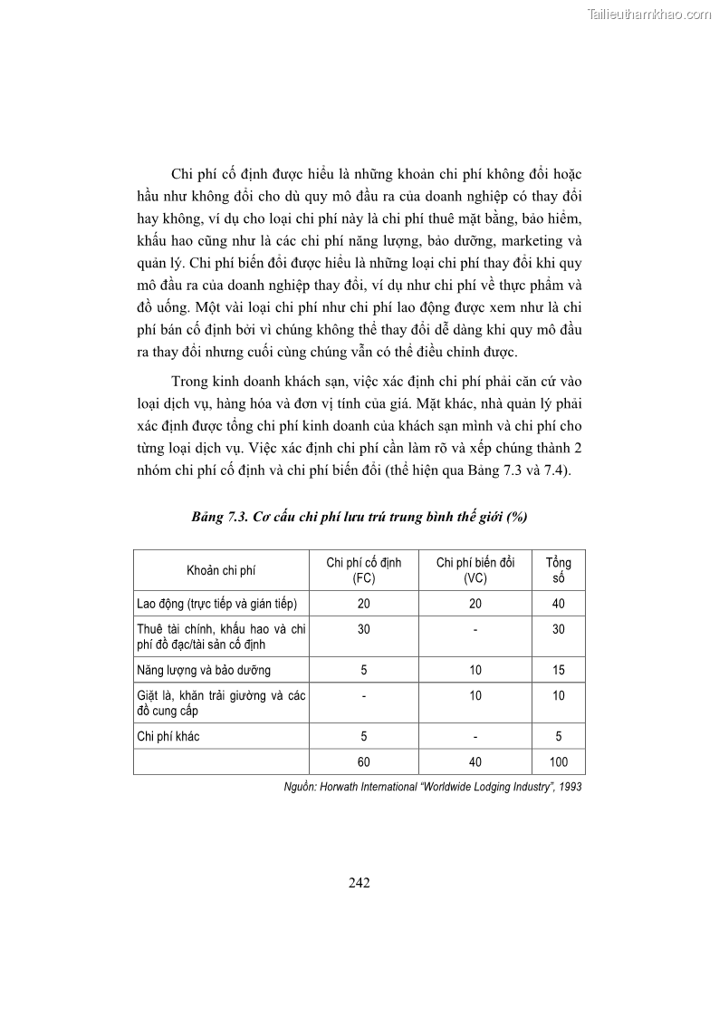 Giáo trình Kinh tế du lịch Phần 2 - 7 Trang 76