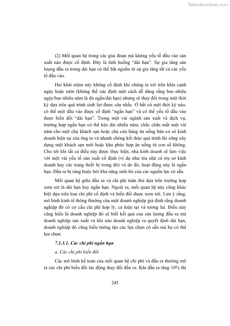 Giáo trình Kinh tế du lịch Phần 2 - 7 Trang 79