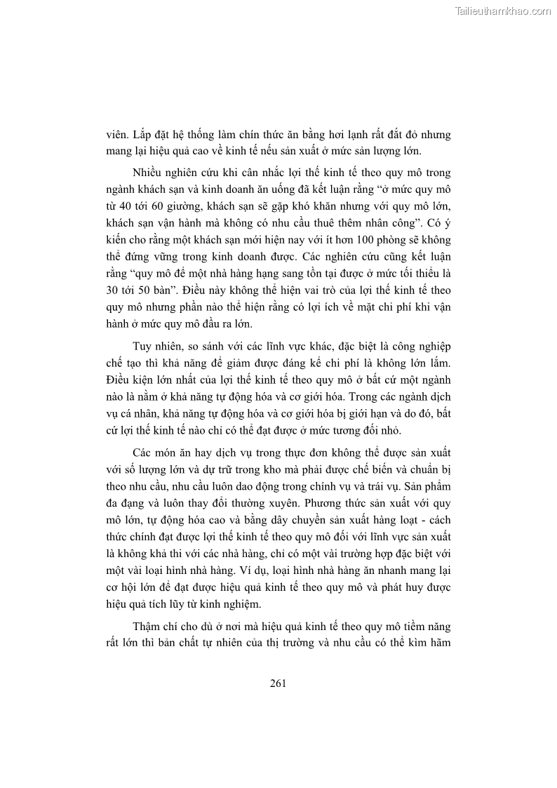 Giáo trình Kinh tế du lịch Phần 2 - 8 Trang 95