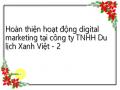 Hoàn thiện hoạt động digital marketing tại công ty TNHH Du lịch Xanh Việt - 2