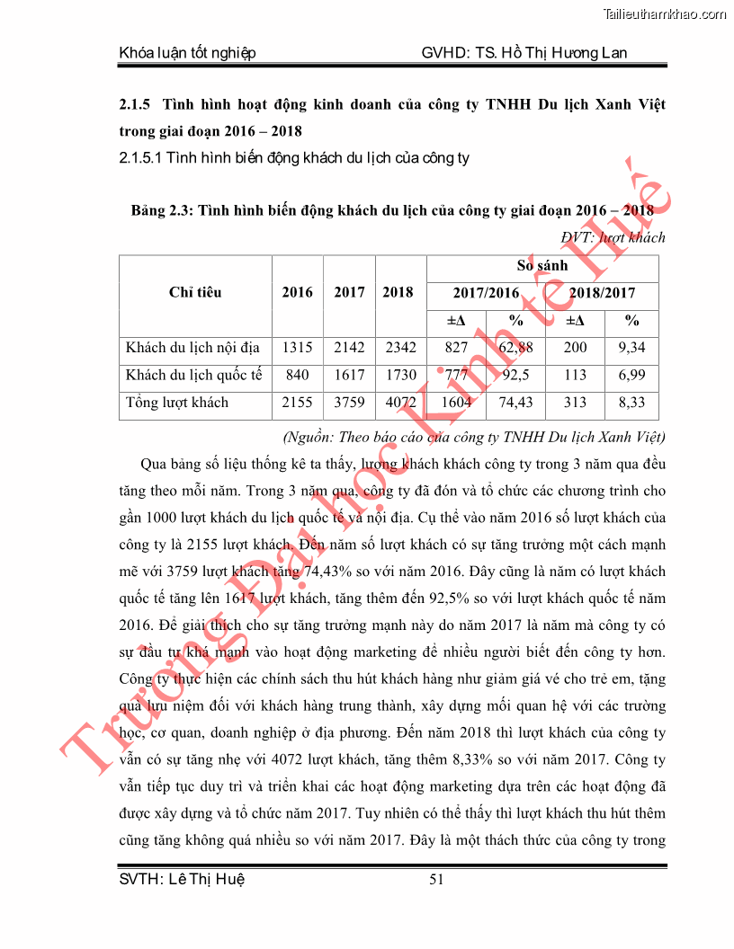 Khóa luận tốt nghiệp quản trị kinh doanh Hoàn thiện hoạt động digital marketing tại công ty TNHH Du lịch Xanh Việt - 5 Trang 59
