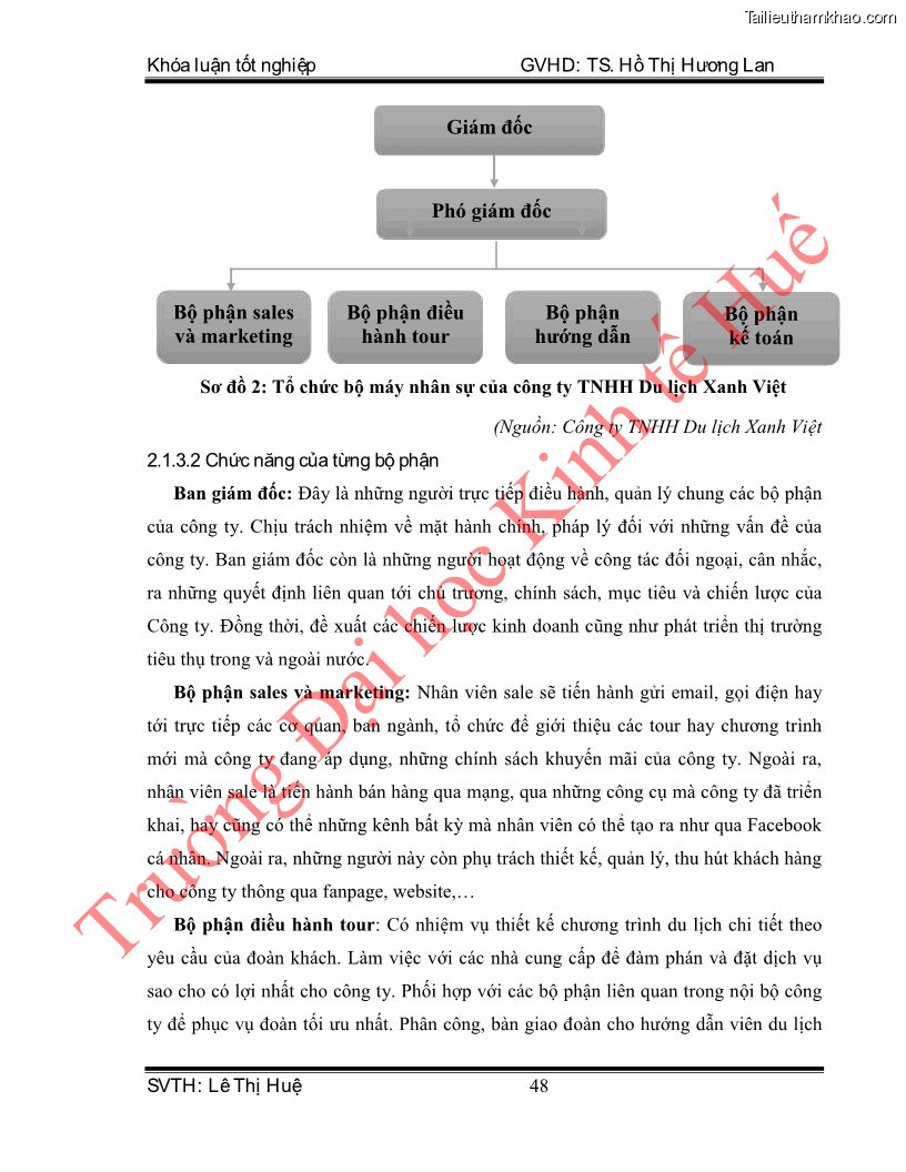 Khóa luận tốt nghiệp quản trị kinh doanh Hoàn thiện hoạt động digital marketing tại công ty TNHH Du lịch Xanh Việt - 5 Trang 56