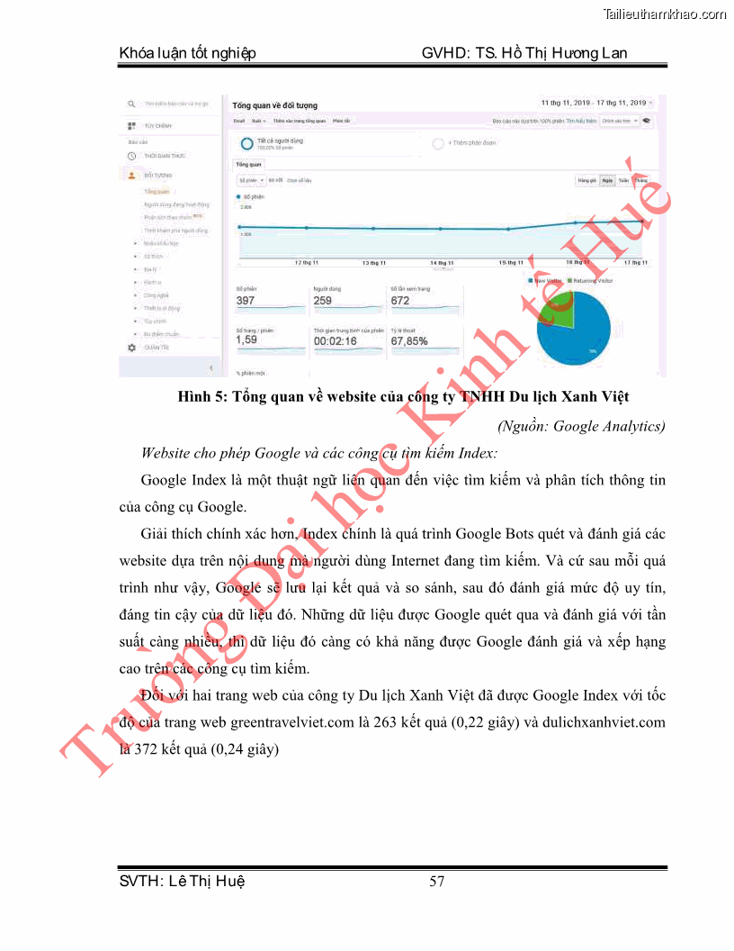 Khóa luận tốt nghiệp quản trị kinh doanh Hoàn thiện hoạt động digital marketing tại công ty TNHH Du lịch Xanh Việt - 6 Trang 65