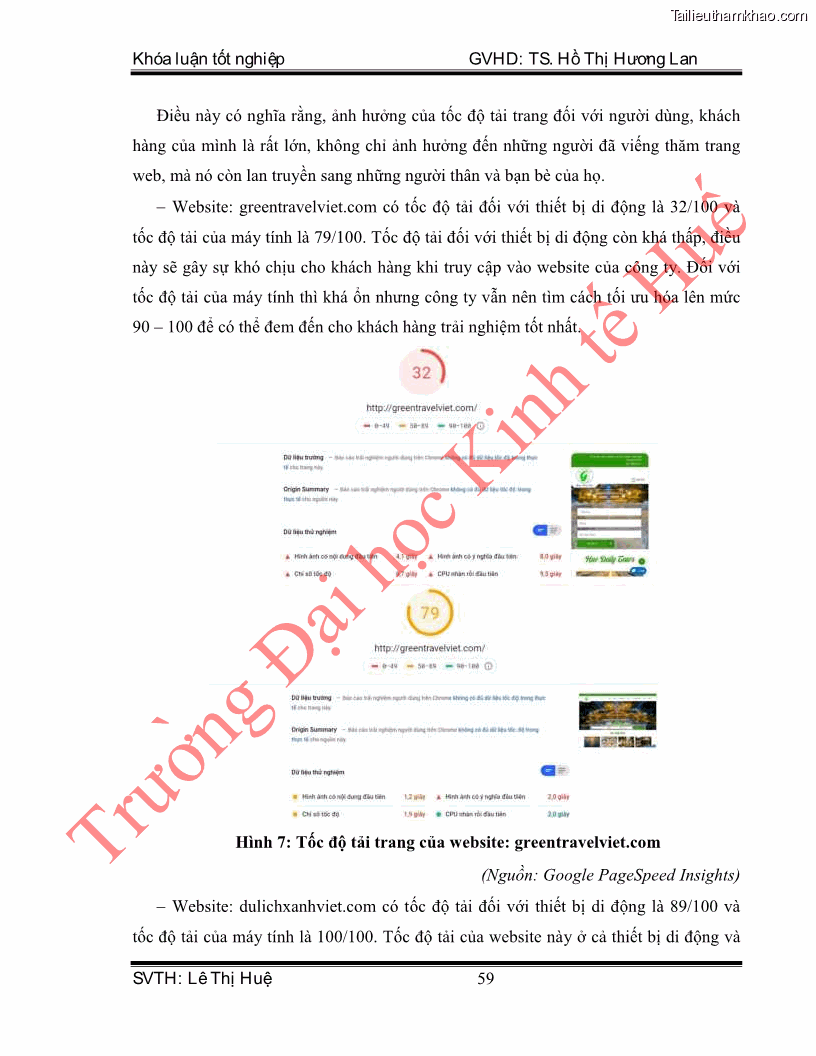 Khóa luận tốt nghiệp quản trị kinh doanh Hoàn thiện hoạt động digital marketing tại công ty TNHH Du lịch Xanh Việt - 6 Trang 67