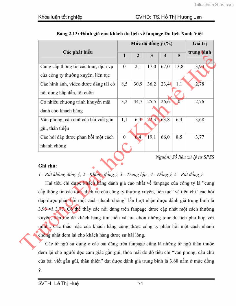 Khóa luận tốt nghiệp quản trị kinh doanh Hoàn thiện hoạt động digital marketing tại công ty TNHH Du lịch Xanh Việt - 7 Trang 82