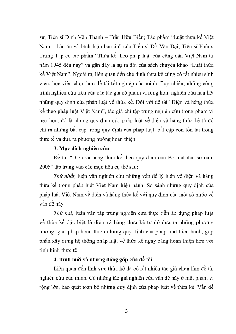 Luận văn Thạc sĩ Luật học Diện và hàng thừa kế theo quy định của Bộ luật dân sự năm 2005 - 1 Trang 9