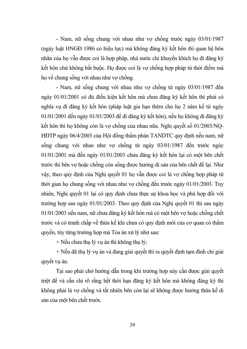 Luận văn Thạc sĩ Luật học Diện và hàng thừa kế theo quy định của Bộ luật dân sự năm 2005 - 4 Trang 45