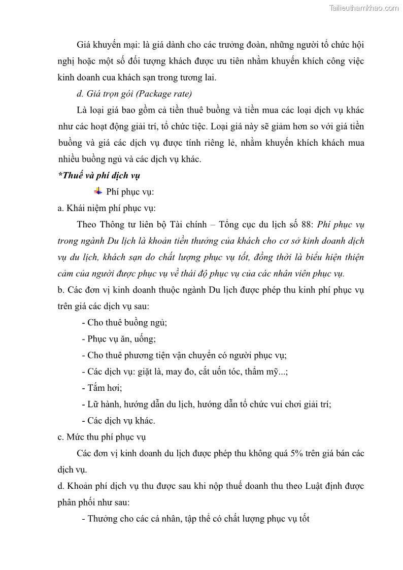 Giáo trình Nghiệp vụ lễ tân trường cđ nghề Đà Nẵng - 4 Trang 42