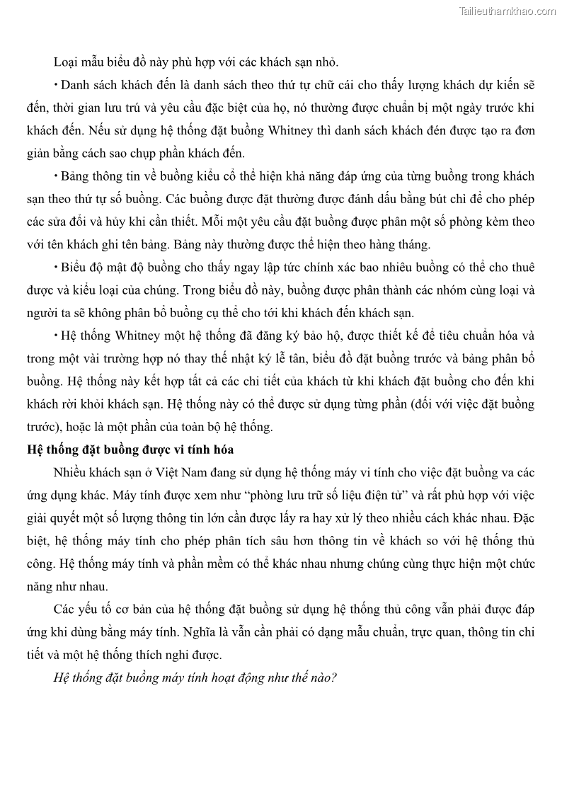 Giáo trình Nghiệp vụ lễ tân trường cđ nghề Đà Nẵng - 5 Trang 53