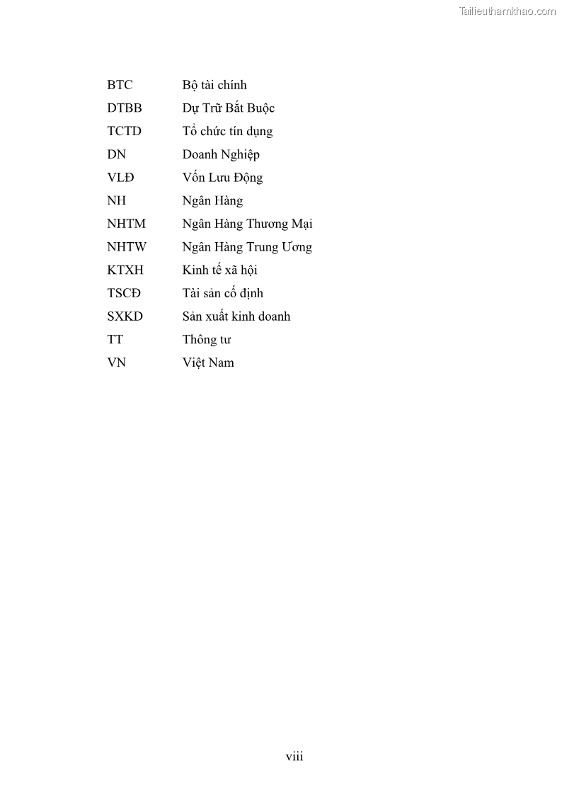 Giáo trình Nghiệp vụ ngân hàng Nghề Kế toán - Cao đẳng - Trường Cao đẳng Cộng đồng Đồng Tháp - 1 Trang 9