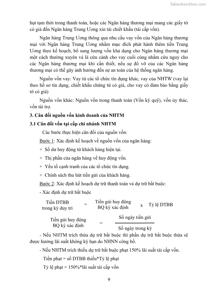 Giáo trình Nghiệp vụ ngân hàng Nghề Kế toán - Cao đẳng - Trường Cao đẳng Cộng đồng Đồng Tháp - 2 Trang 18