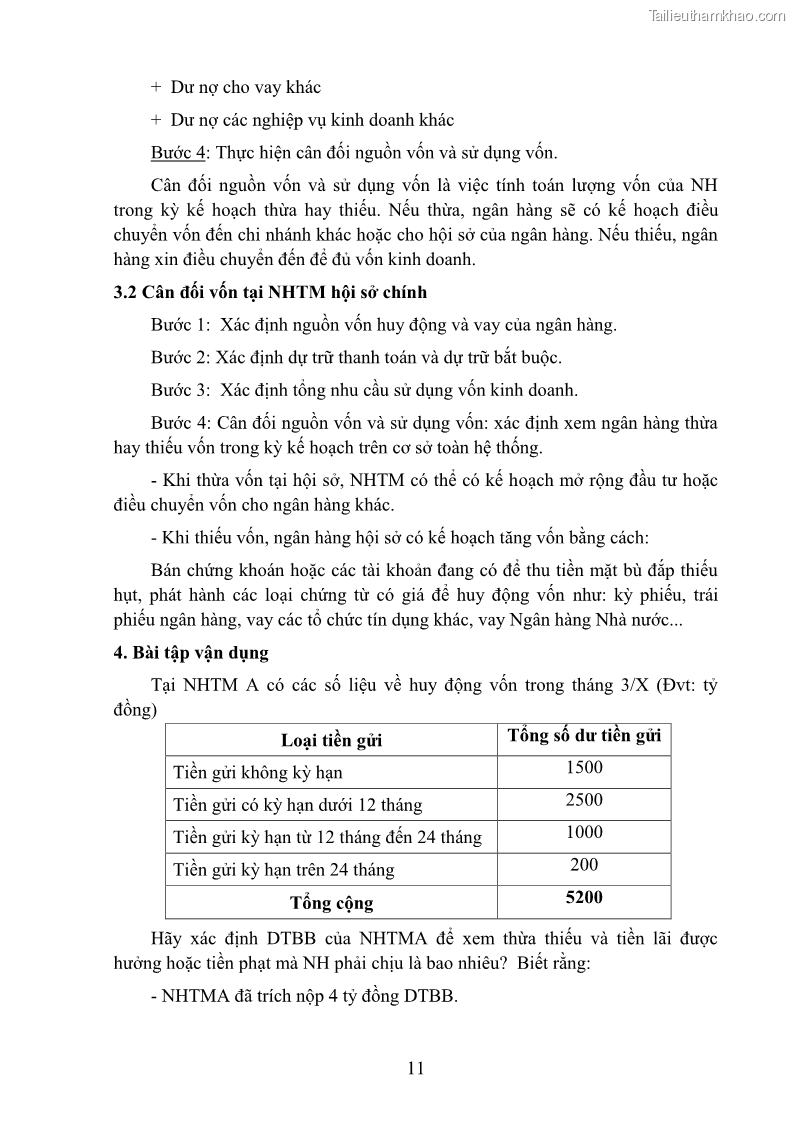 Giáo trình Nghiệp vụ ngân hàng Nghề Kế toán - Cao đẳng - Trường Cao đẳng Cộng đồng Đồng Tháp - 2 Trang 20