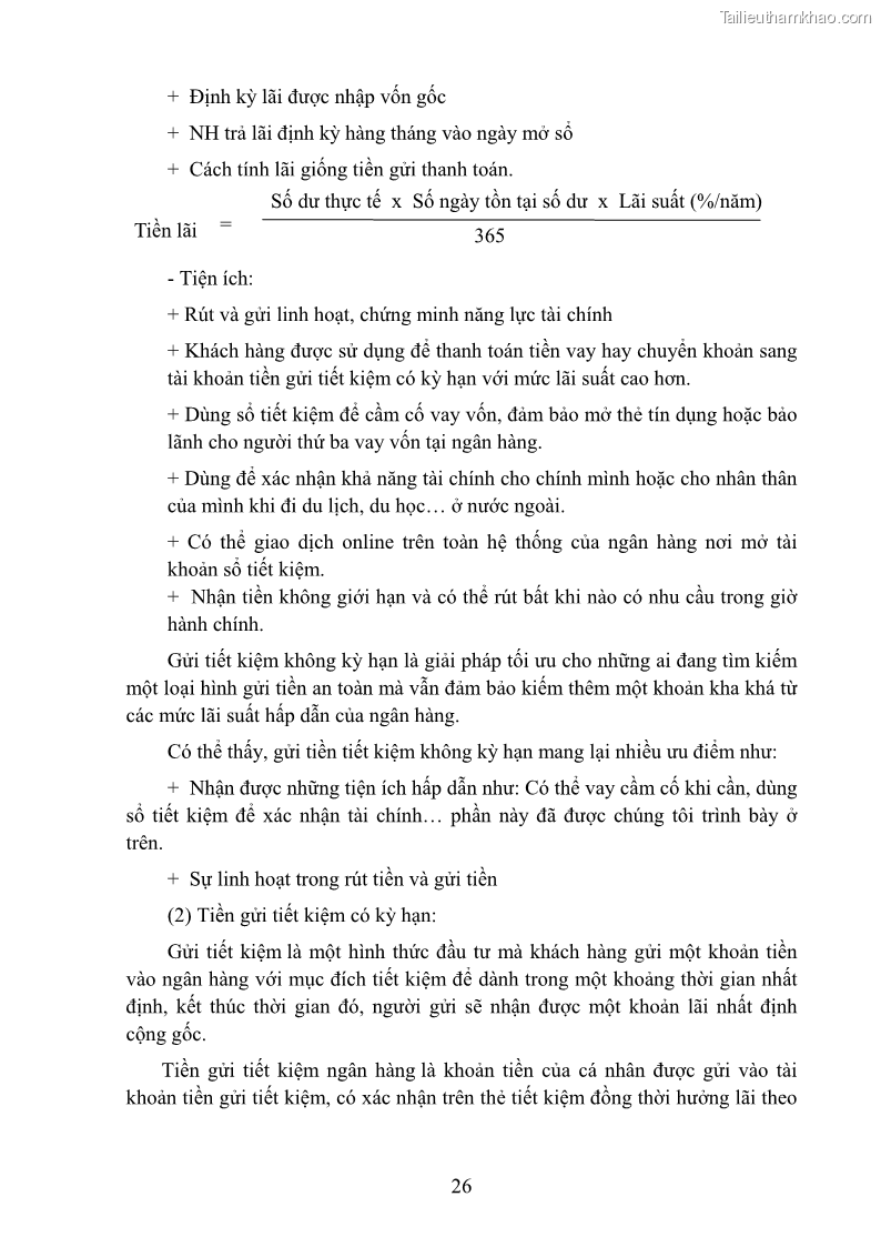 Giáo trình Nghiệp vụ ngân hàng Nghề Kế toán - Cao đẳng - Trường Cao đẳng Cộng đồng Đồng Tháp - 3 Trang 35