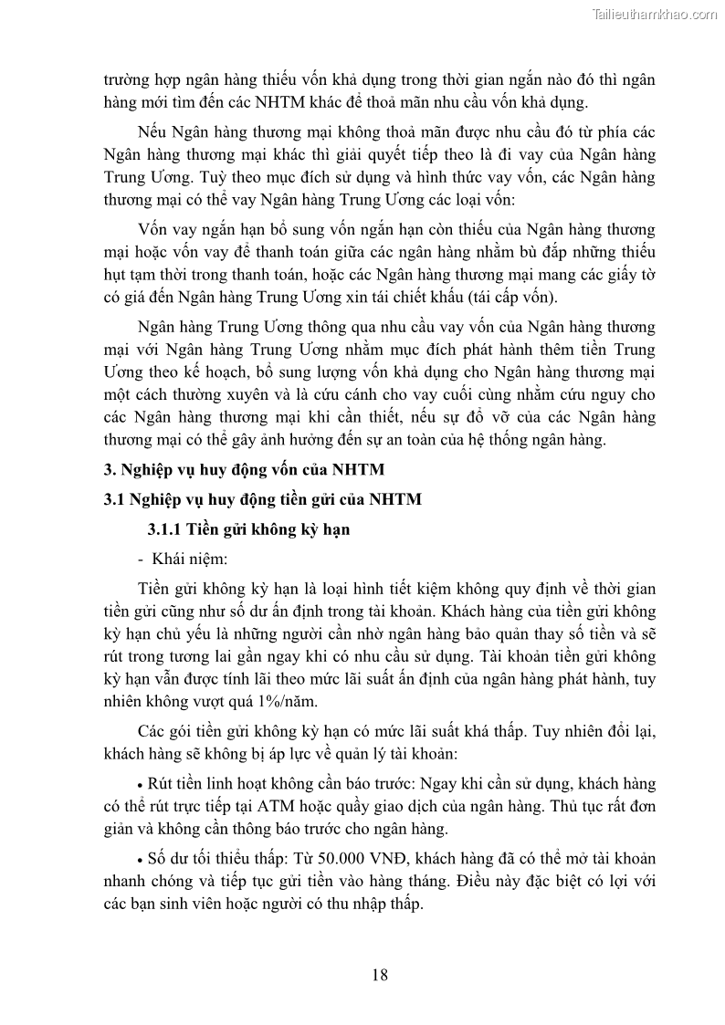 Giáo trình Nghiệp vụ ngân hàng Nghề Kế toán - Cao đẳng - Trường Cao đẳng Cộng đồng Đồng Tháp - 3 Trang 27