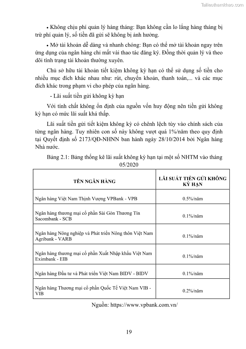 Giáo trình Nghiệp vụ ngân hàng Nghề Kế toán - Cao đẳng - Trường Cao đẳng Cộng đồng Đồng Tháp - 3 Trang 28