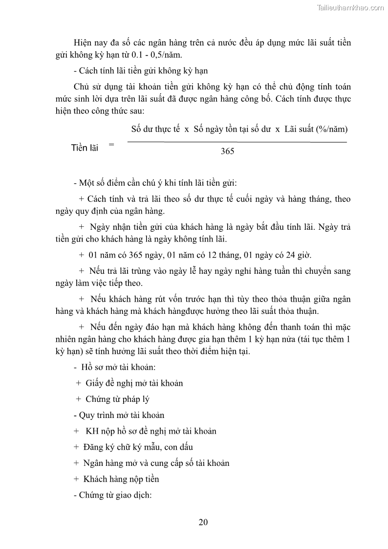 Giáo trình Nghiệp vụ ngân hàng Nghề Kế toán - Cao đẳng - Trường Cao đẳng Cộng đồng Đồng Tháp - 3 Trang 29
