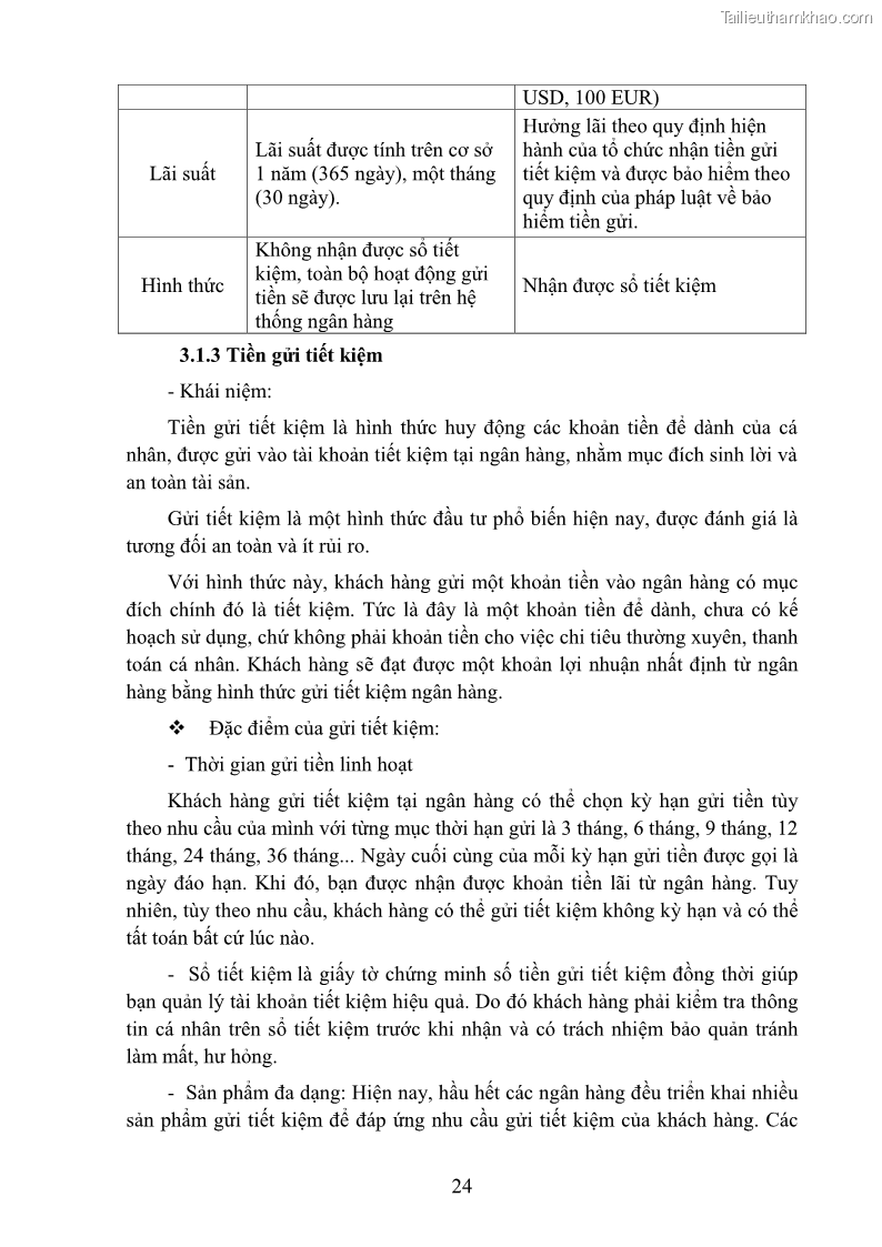 Giáo trình Nghiệp vụ ngân hàng Nghề Kế toán - Cao đẳng - Trường Cao đẳng Cộng đồng Đồng Tháp - 3 Trang 33