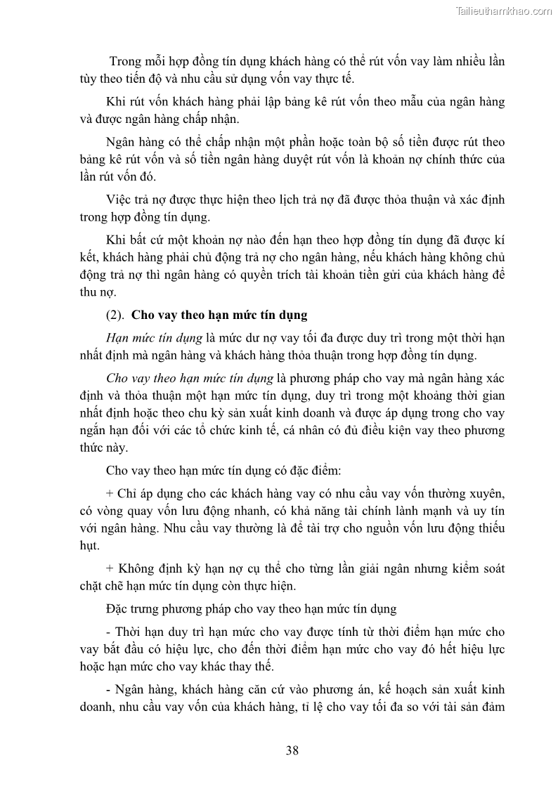 Giáo trình Nghiệp vụ ngân hàng Nghề Kế toán - Cao đẳng - Trường Cao đẳng Cộng đồng Đồng Tháp - 4 Trang 47