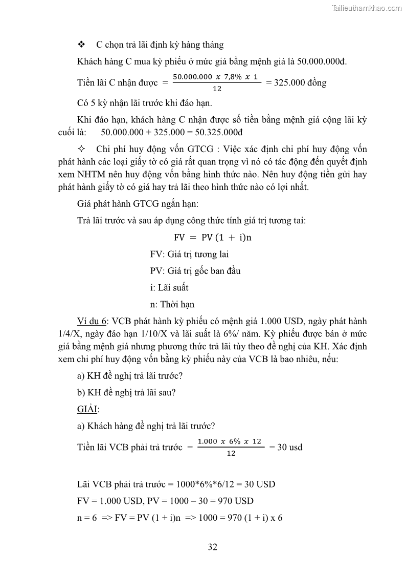 Giáo trình Nghiệp vụ ngân hàng Nghề Kế toán - Cao đẳng - Trường Cao đẳng Cộng đồng Đồng Tháp - 4 Trang 41