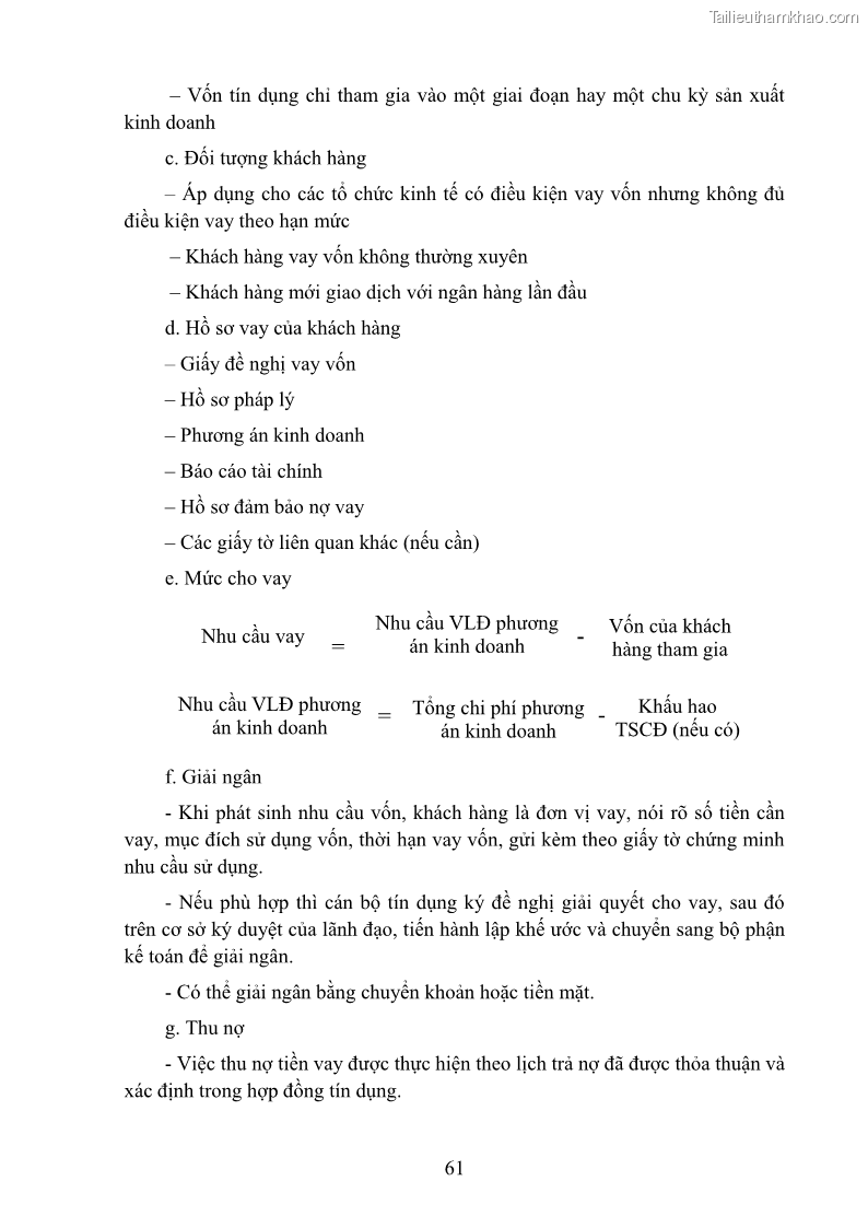 Giáo trình Nghiệp vụ ngân hàng Nghề Kế toán - Cao đẳng - Trường Cao đẳng Cộng đồng Đồng Tháp - 6 Trang 70