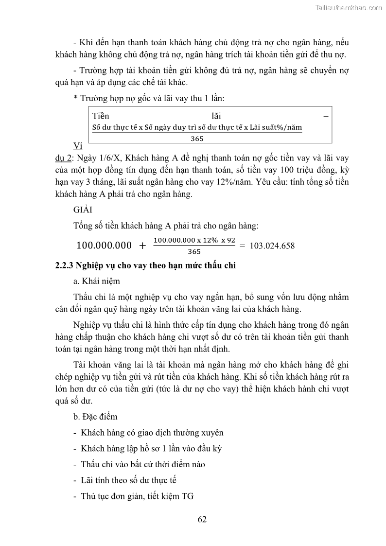 Giáo trình Nghiệp vụ ngân hàng Nghề Kế toán - Cao đẳng - Trường Cao đẳng Cộng đồng Đồng Tháp - 6 Trang 71