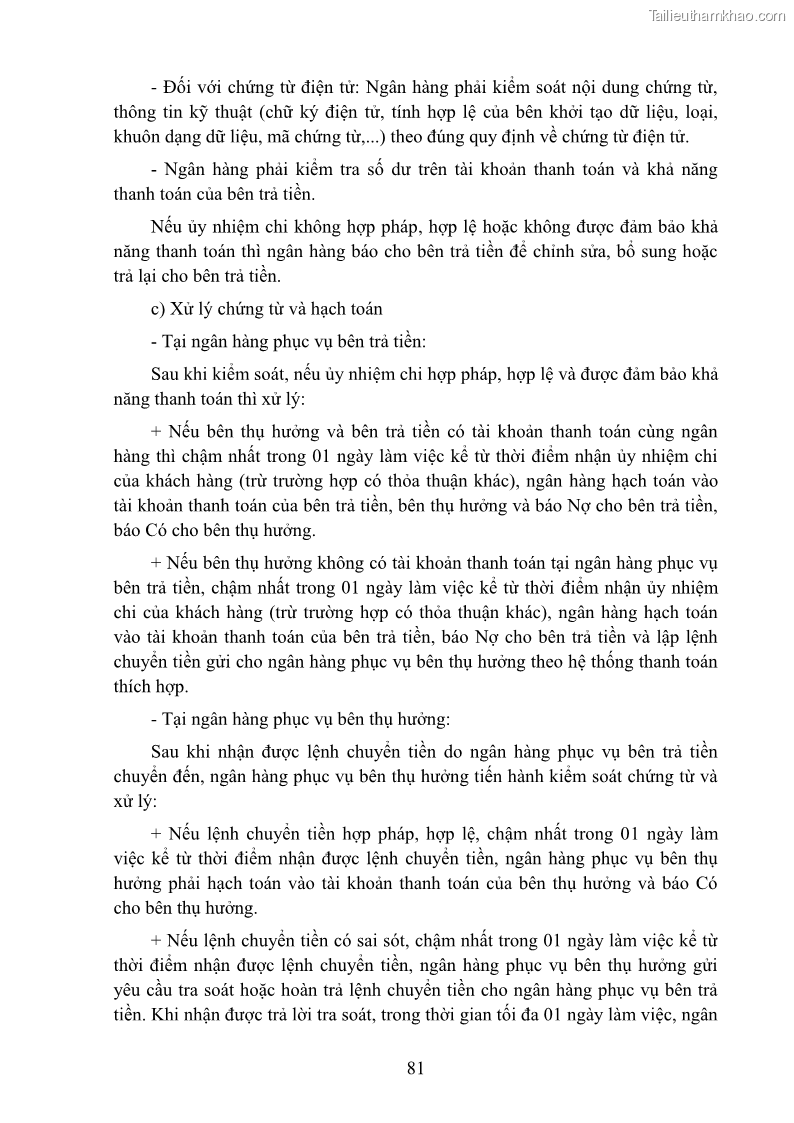 Giáo trình Nghiệp vụ ngân hàng Nghề Kế toán - Cao đẳng - Trường Cao đẳng Cộng đồng Đồng Tháp - 8 Trang 90
