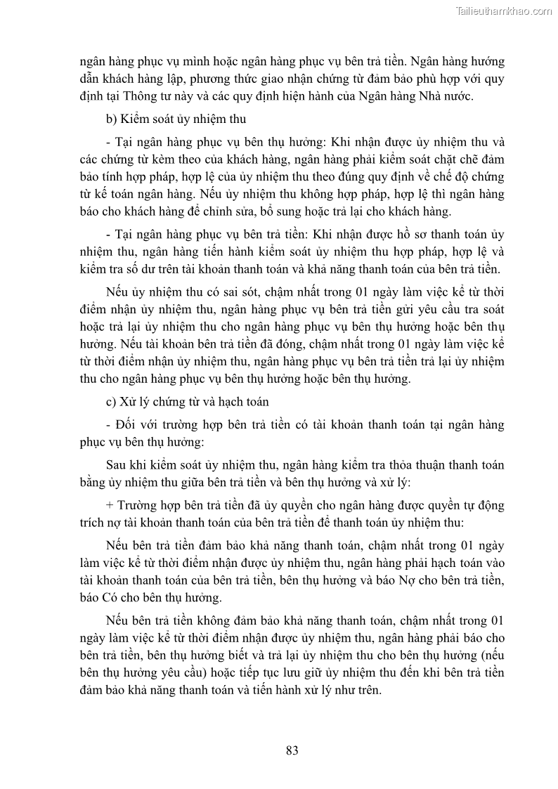 Giáo trình Nghiệp vụ ngân hàng Nghề Kế toán - Cao đẳng - Trường Cao đẳng Cộng đồng Đồng Tháp - 8 Trang 92