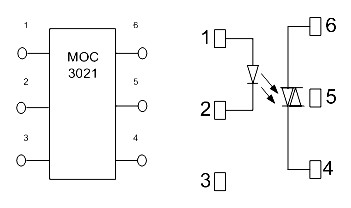 Hình 8 9 Sơ đồ khối và sơ đồ nguyên lý MOC3021 Hình 8 10 Sơ đồ nối TCA785 4