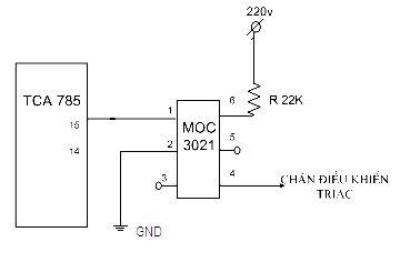 Hình 8 10 Sơ đồ nối TCA785 với MOC3021 Stt Tên thiết bị dụng cụ vật liệu 5